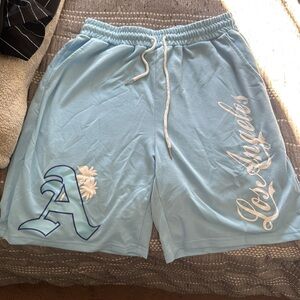 Blue Los Angeles shorts